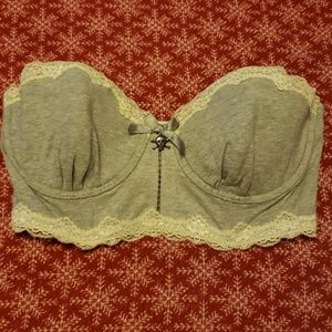 Goth Skull and Lace Bra